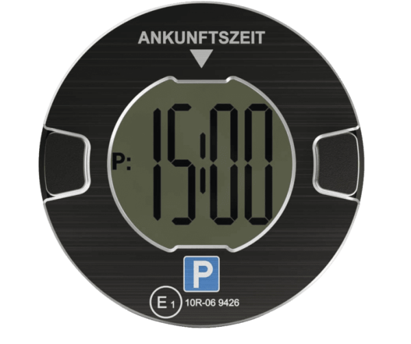 ooono Park elektronische Parkscheibe schwarz